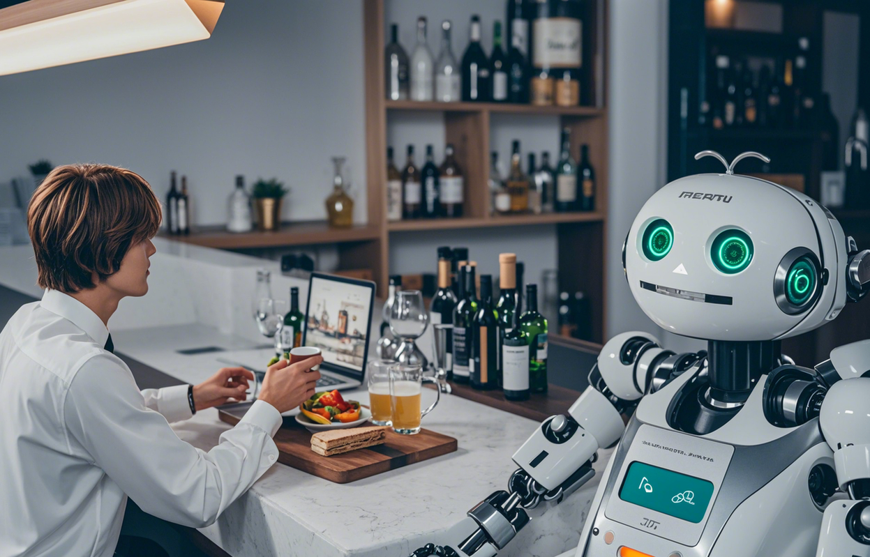 智慧酒店机器人